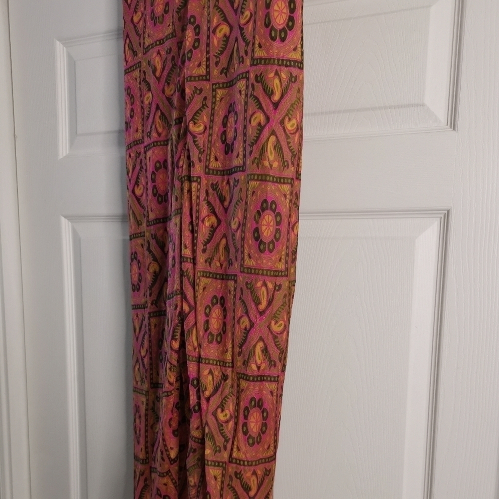 Boho silky dance pants